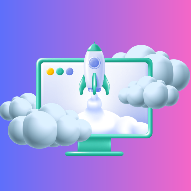 Digital marketing ROI illustration